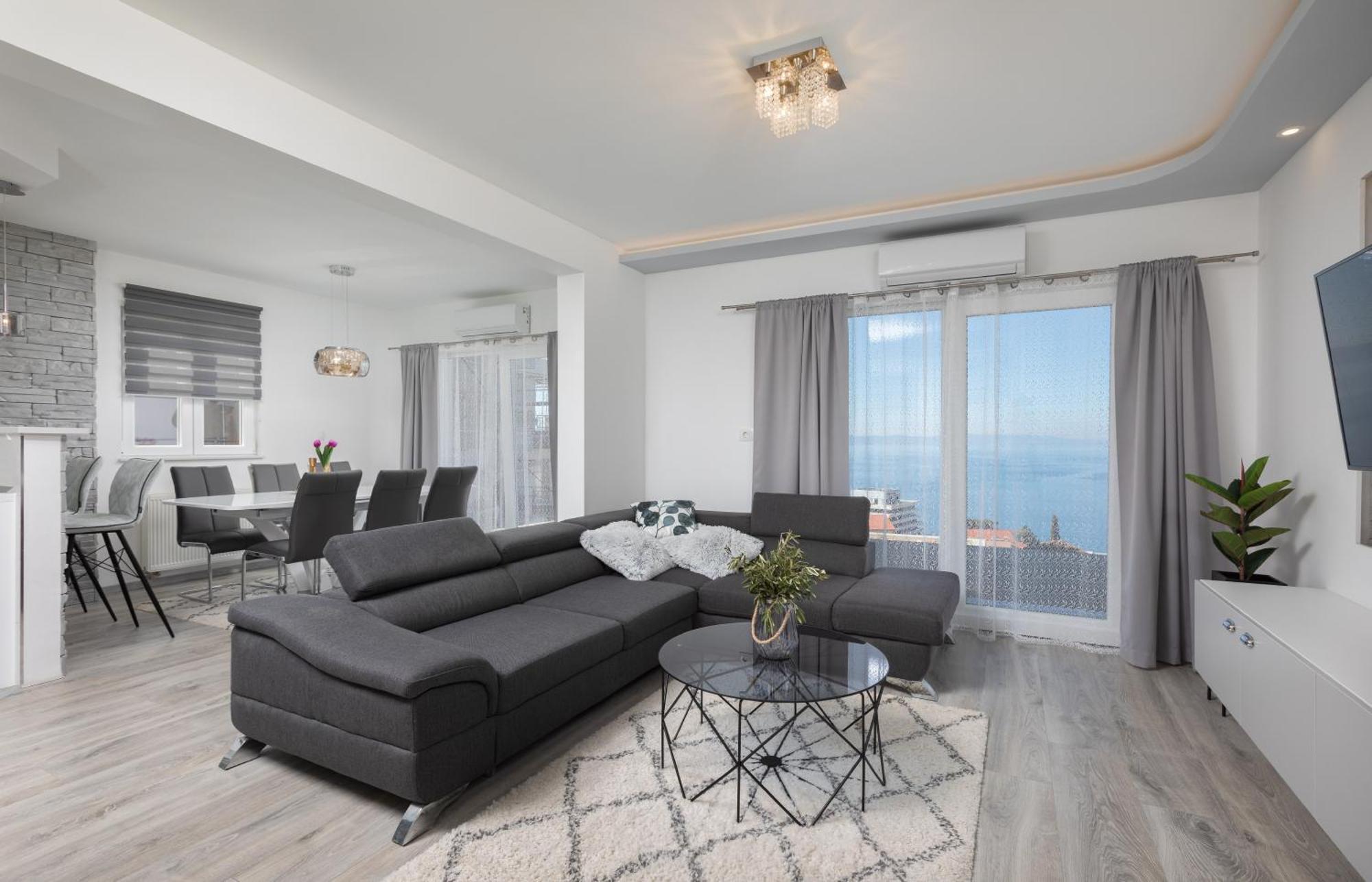 Luxury Holiday Home Dioniz Podgora Oda fotoğraf