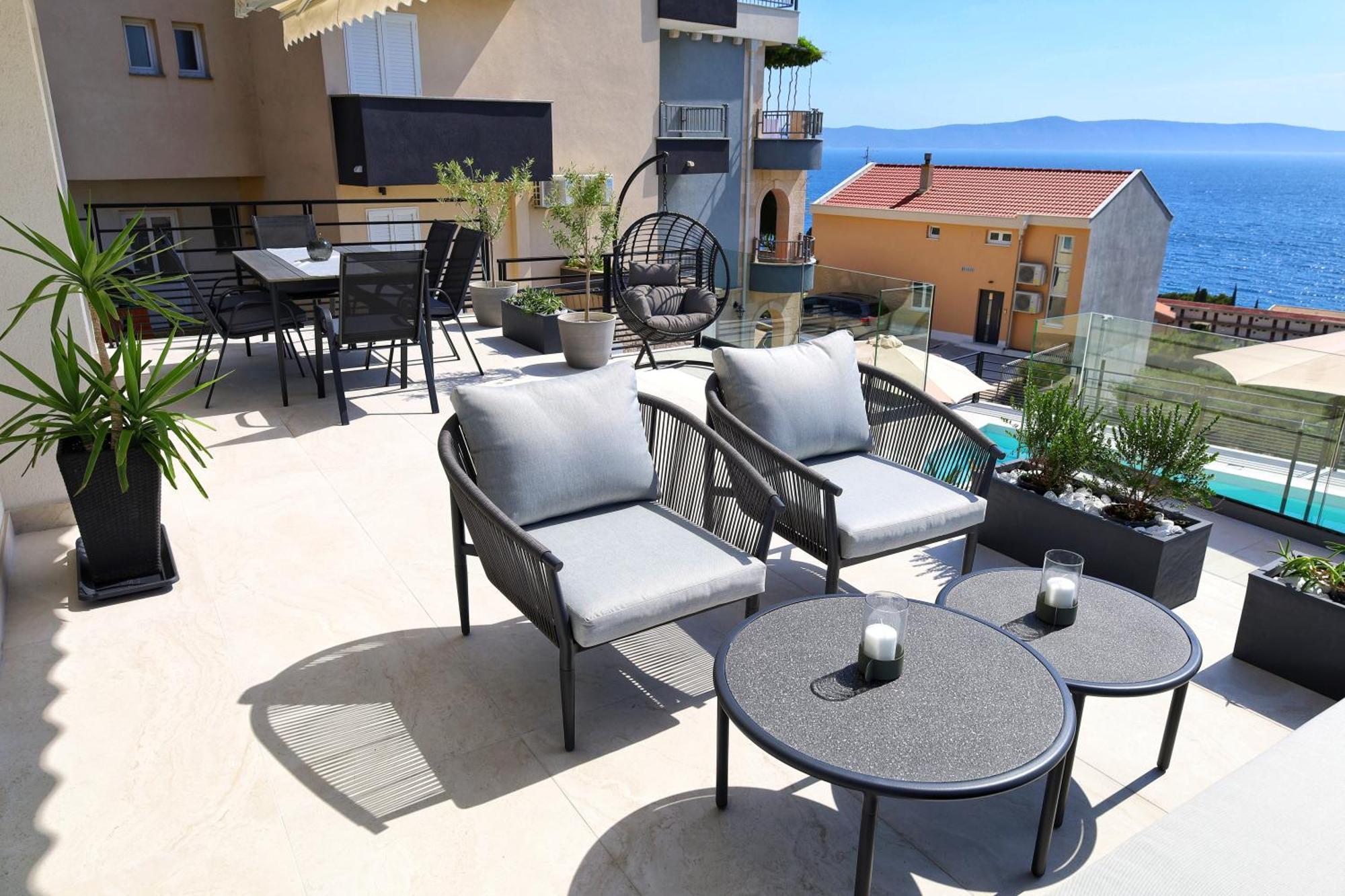 Luxury Holiday Home Dioniz Podgora Dış mekan fotoğraf